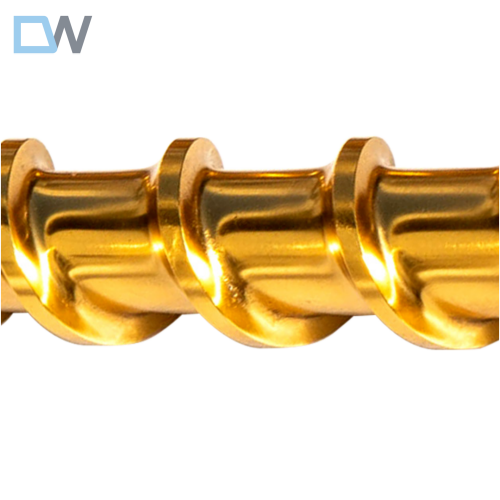 PVD Coating Screw Against High Abrasion And Corrosion